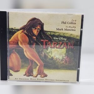 Walt Disney Tarzan Original Soundtrack - Tan / Green Artwork